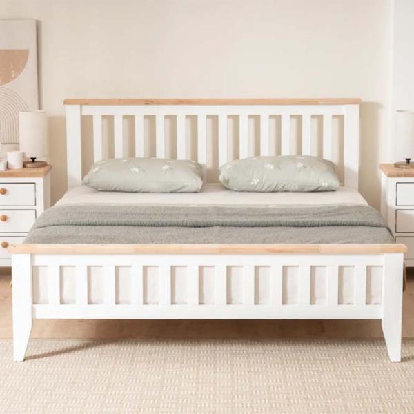 Кровать Trendy Inci 90 x 200 см / МДФ / Белый photo 3