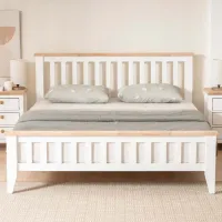 Кровать Trendy Inci 90 x 200 см / МДФ / Белый photo 3