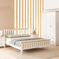 Кровать Trendy Inci 90 x 200 см / МДФ / Белый photo 7