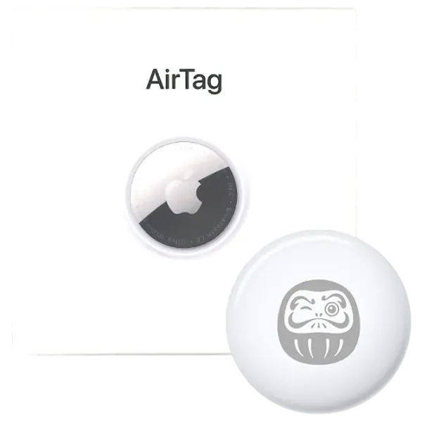 Smart Tracker Apple AirTag (1 Pack) 2026 Daruma White photo 1