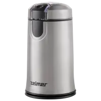 Кофемолка ZELMER ZCG7425 Роторный нож / 50 г / Серебряный