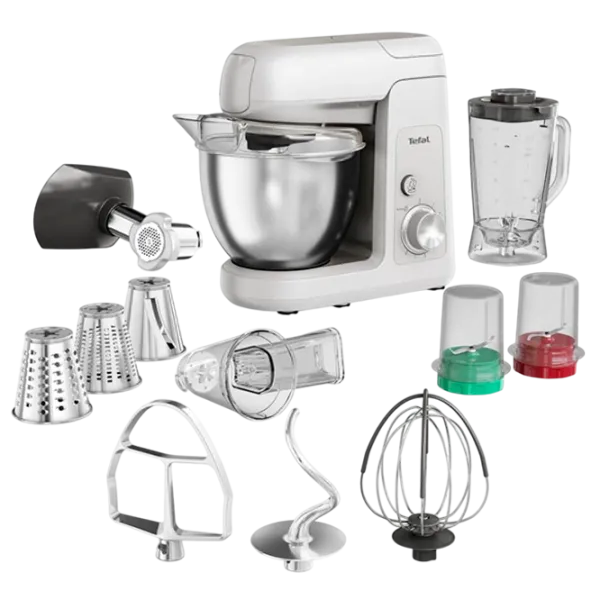 Robot de bucătărie Tefal QB525B38 1100 W / Inox photo 1