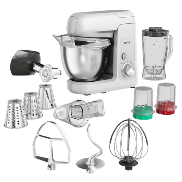 Robot de bucătărie Tefal QB525B38 1100 W / Inox photo 1