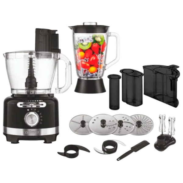Robot de bucătărie ZELMER ZFP9000B 1000 W / Black photo 1