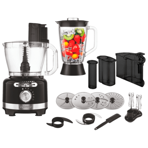 Robot de bucătărie ZELMER ZFP9000B 1000 W / Black photo 1