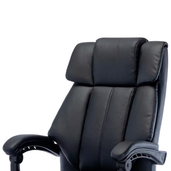 Fotoliu de birou Magnus MC 134-1 ECO Piele/ Black Silver photo 4