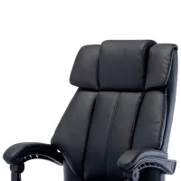 Офисное кресло Magnus MC 134-1 ЭКО Кожа/ Черный Серебристый photo 4