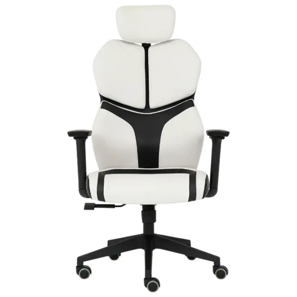 Fotoliu de birou Magnus MC 196 Textil/ Beige Black photo 3