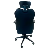 Fotoliu de birou Magnus MC 196 Textil/ Black Light Gray photo 2
