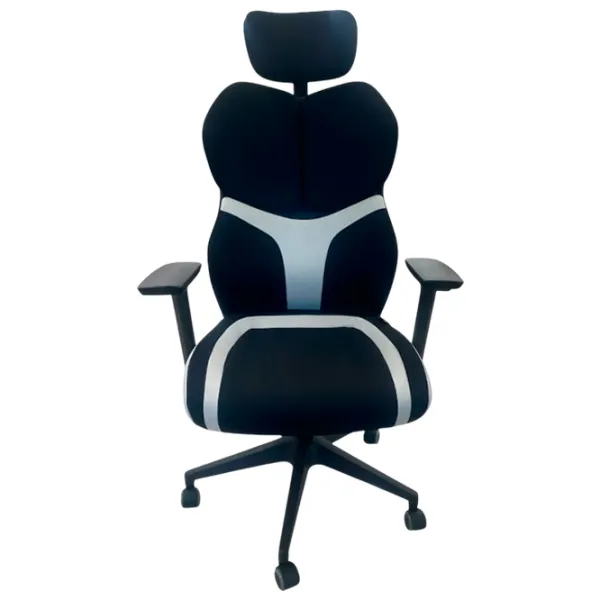 Офисное кресло Magnus MC 196 Textil/ Черный Светло-серый photo 3