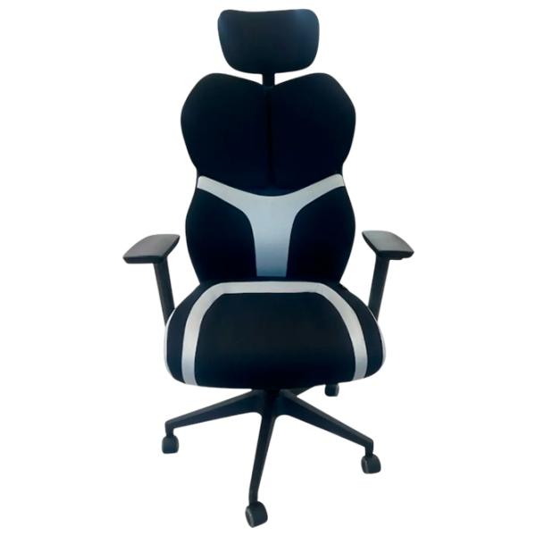 Офисное кресло Magnus MC 196 Textil/ Черный Светло-серый photo 3