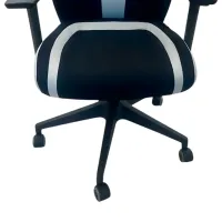 Fotoliu de birou Magnus MC 196 Textil/ Black Light Gray photo 5