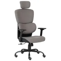 Fotoliu de birou Magnus MC 197 Textil/ Gray Black