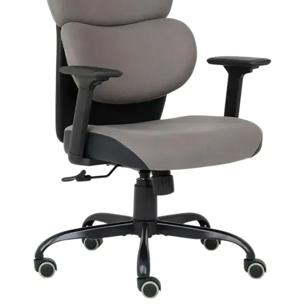 Fotoliu de birou Magnus MC 197 Textil/ Gray Black photo 5