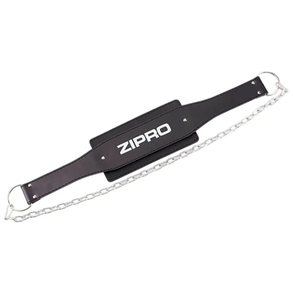  Спортивный пояс Zipro Dip Belt Для атлетики / Кожа /  photo 4