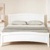 Кровать Trendy Karya 90 x 190 см / МДФ / Белый photo 4