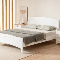 Кровать Trendy Karya 90 x 200 см / МДФ / Белый photo 3