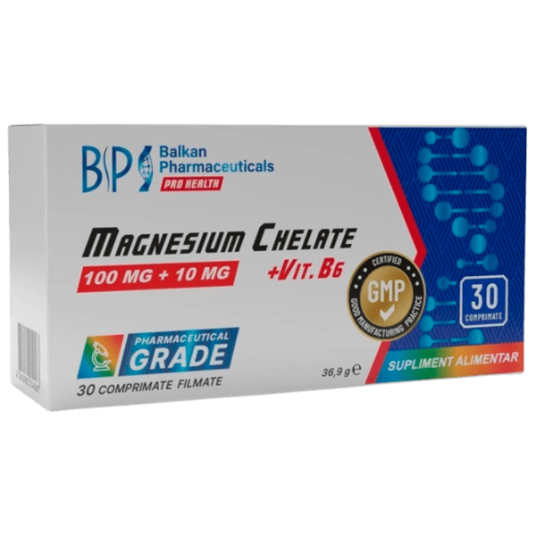 Vitamine și minerale Balkan Pharmaceuticals Chelate + Vit.B6 30 photo 1