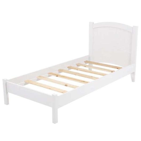 Pat Trendy Ruzgar 90 x 200 cm / MDF / White photo 1