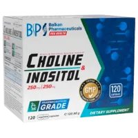 Витамины и минералы Balkan Pharmaceuticals Choline & Inositol 120