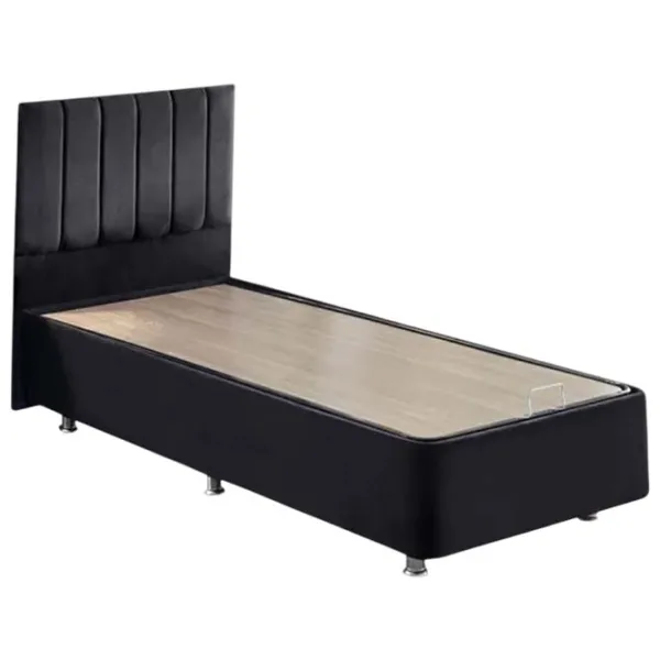 Кровать Trendy Ela Single 120 x 200 см / Сталь / Черный photo 1