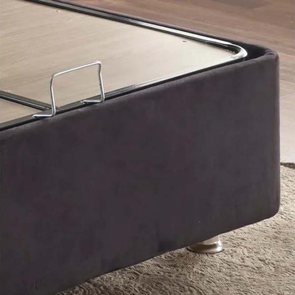 Кровать Trendy Ela Single 120 x 200 см / Сталь / Черный photo 4
