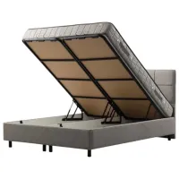 Кровать Trendy Vitalia 90 x 190 см / МДФ / Светло Серый photo 2