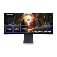 Монитор Samsung Odyssey G8 G850 34" WQHD 175 Гц / 0.03 мс / Серебряный