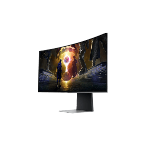 Monitor Samsung Odyssey G8 G850 34" WQHD 175 Hz / 0.03 ms / Silver photo 3