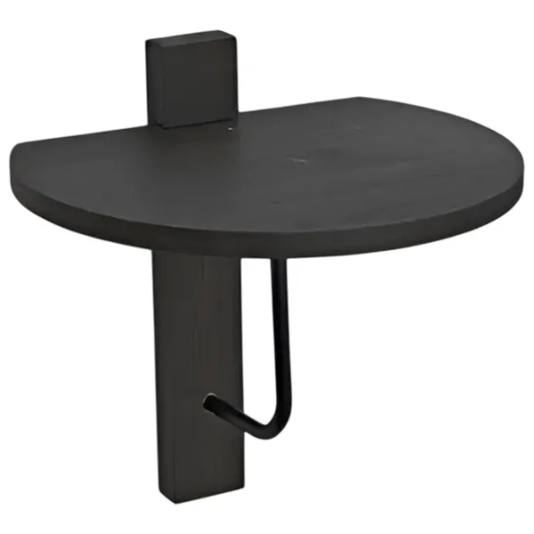 Raft Trendy Reve Masiv / Antracit Negru photo 1