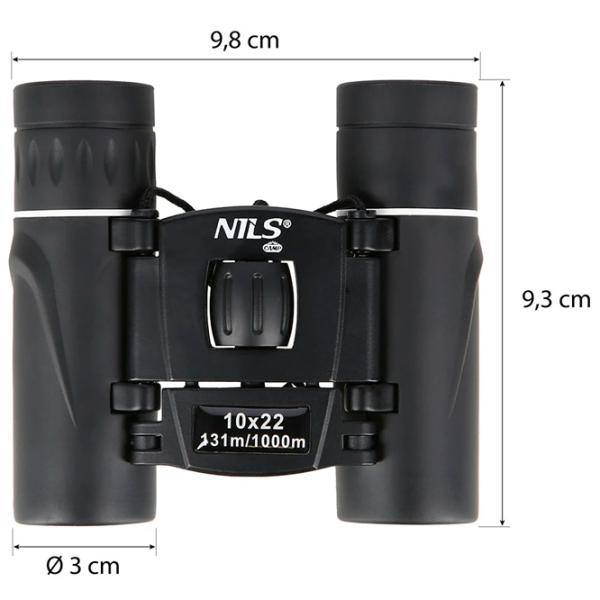 Binoclu Nils NC1714 Black photo 7