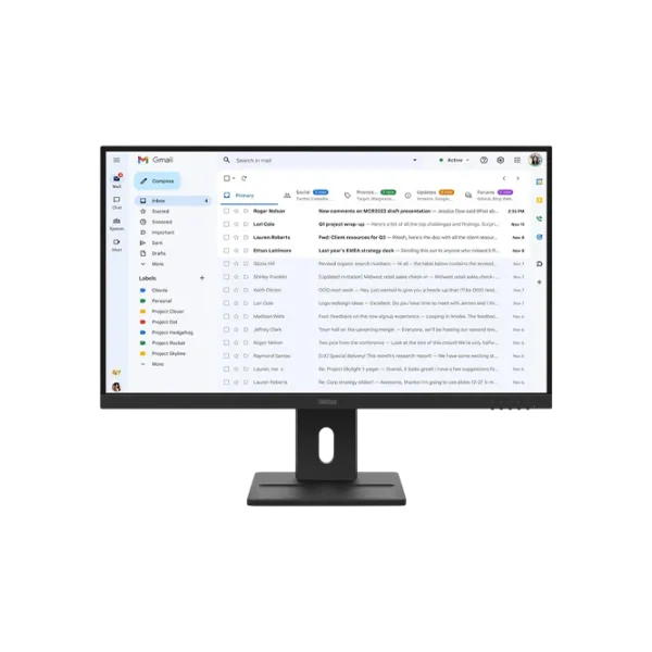 Monitor Lenovo E27-40 27" Full HD 100 Hz / 4 ms / Black photo 1