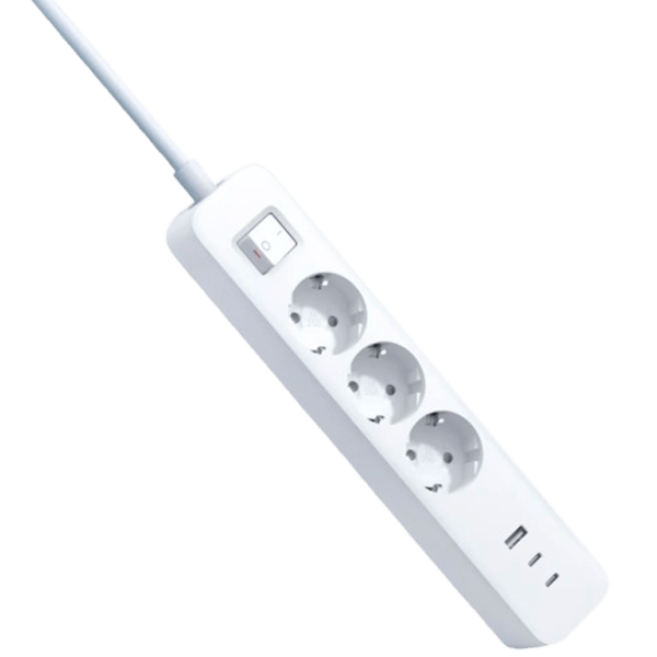 Удлинитель Xiaomi Power Strip 1.4 м Белый photo 1
