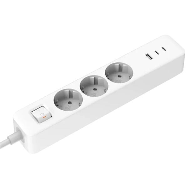 Удлинитель Xiaomi Power Strip 1.4 м Белый photo 3