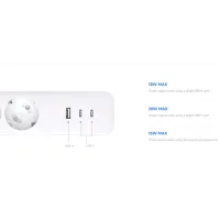 Prelungitor Xiaomi Power Strip 1.4 m White photo 6