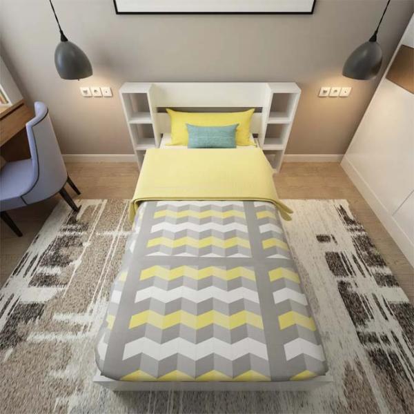 Pat Trendy Smart v2 90 x 190 cm / PAL melaminat / White photo 3