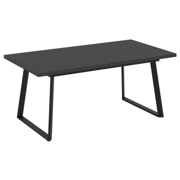 Masă de bucătărie extensibilă Magnus Lavinya MDF/ Senkron black photo 1