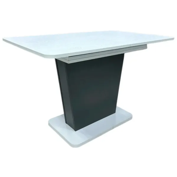 Masă de bucătărie extensibilă Magnus Lali PAL/ White photo 1