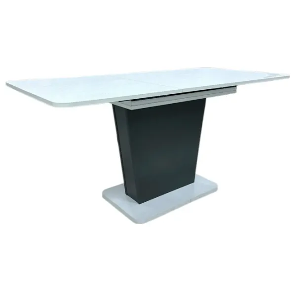 Masă de bucătărie extensibilă Magnus Lali PAL/ White photo 2
