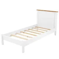 Кровать Trendy Blink 90 x 200 см / МДФ / Белый