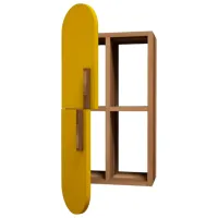Полка Trendy Роза ЛДСП / Walnut Yellow