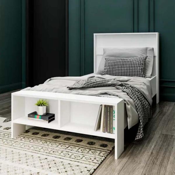 Pat Trendy Life 90 x 190 cm / PAL melaminat / White photo 5