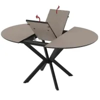 Masă de bucătărie extensibilă Magnus Diano MDF/ Laguna photo 3