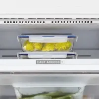 Frigider Whirlpool WFNF 82E OX cu congelator jos 356 l / 188.9 cm / Inox photo 9