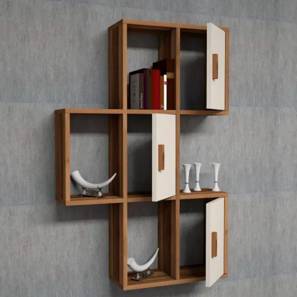 Полка Trendy FLORA ЛДСП / Walnut Cream photo 2