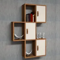 Полка Trendy FLORA ЛДСП / Walnut Cream photo 3