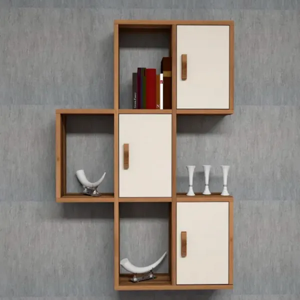 Полка Trendy FLORA ЛДСП / Walnut Cream photo 4