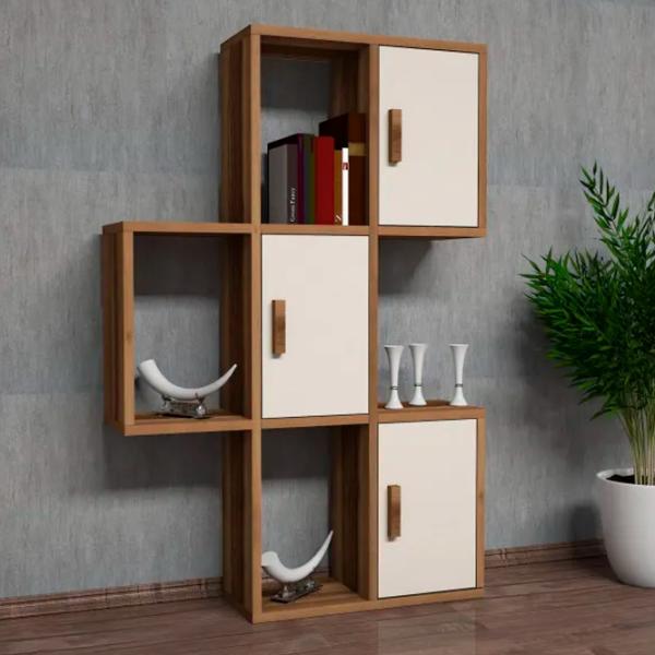 Полка Trendy FLORA ЛДСП / Walnut Cream photo 5