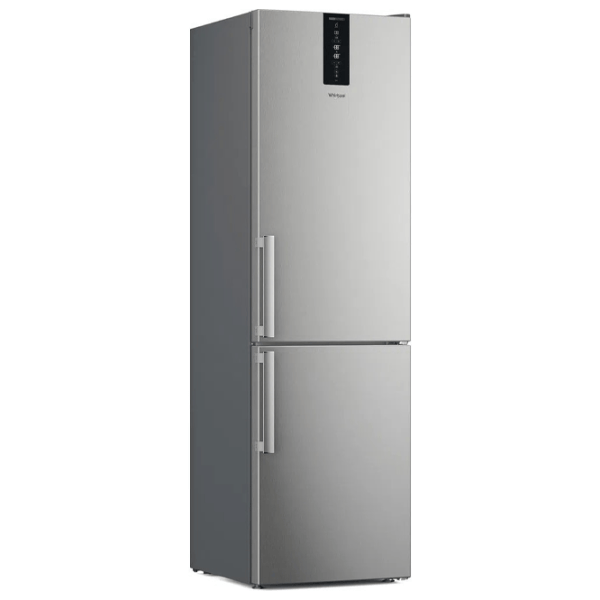 Frigider Whirlpool W7X 93T OX H cu congelator jos 367 l / 202.7 cm / Silver photo 2