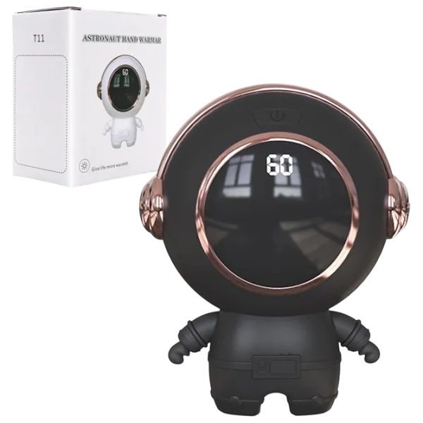 Încălzitor de mâini Generic T11 Astronaut 10 W / Plastic / Black photo 1